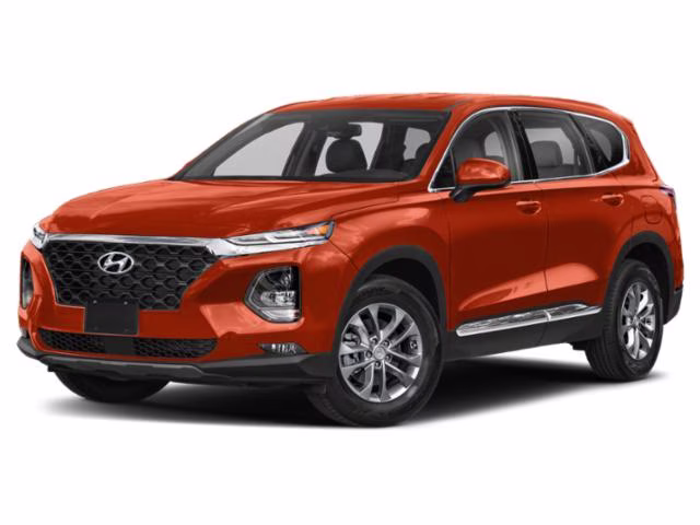 2019 Lava Orange Hyundai Santa Fe SEL FWD SUV