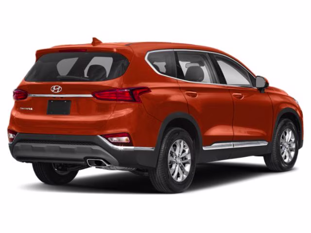 2019 Lava Orange Hyundai Santa Fe SEL FWD SUV