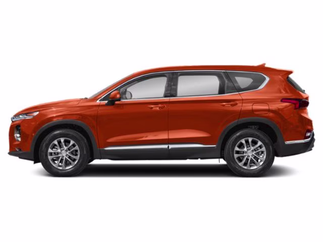 2019 Lava Orange Hyundai Santa Fe SEL FWD SUV