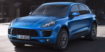 2016 Blue Porsche Macan S AWD SUV