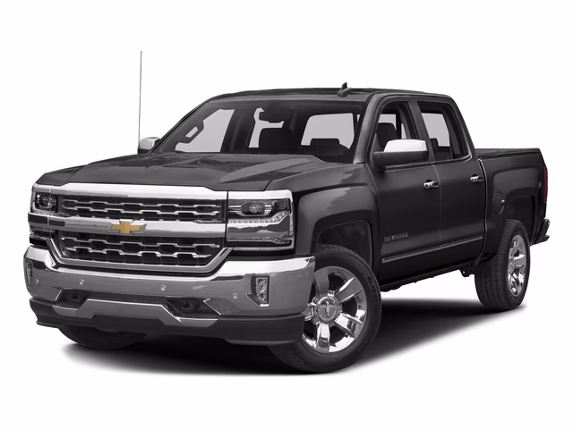 2016 Black Chevrolet Silverado 1500 LTZ 4X4 Truck