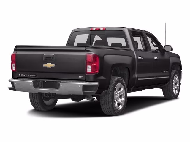 2016 Black Chevrolet Silverado 1500 LTZ 4X4 Truck