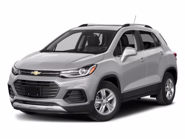2017 Silver Ice Metallic Chevrolet Trax LT FWD SUV