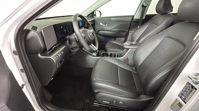 2025 Atlas White Hyundai Kona Limited AWD SUV