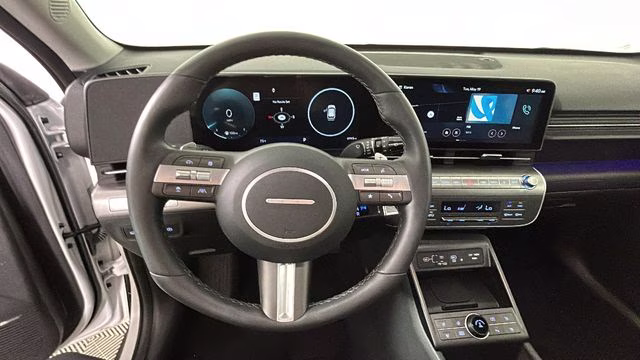 2025 Atlas White Hyundai Kona Limited AWD SUV