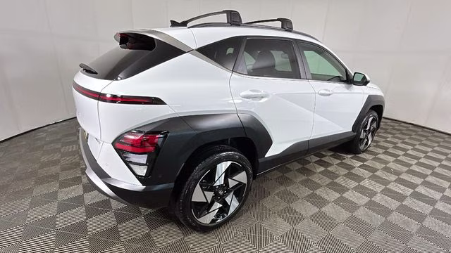 2025 Atlas White Hyundai Kona Limited AWD SUV