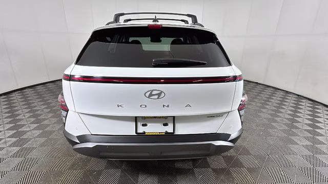 2025 Atlas White Hyundai Kona Limited AWD SUV