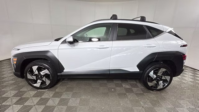 2025 Atlas White Hyundai Kona Limited AWD SUV
