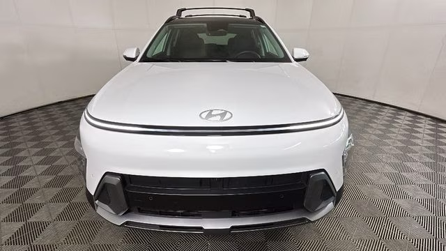2025 Atlas White Hyundai Kona Limited AWD SUV