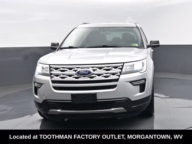 2018 Ingot Silver Ford Explorer XLT 4X4 SUV