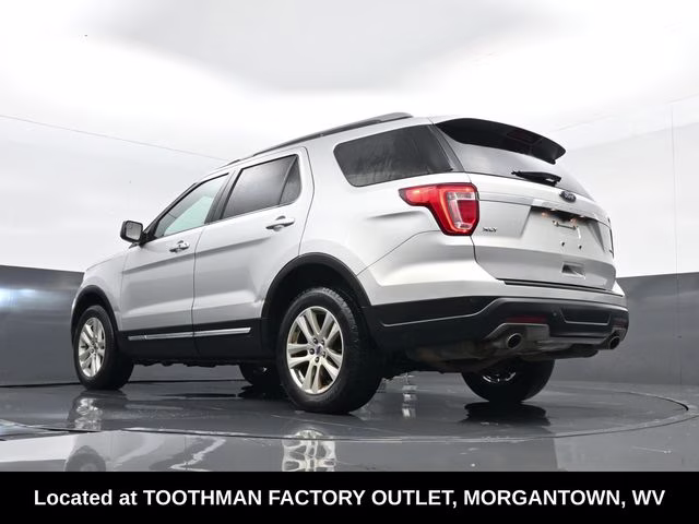 2018 Ingot Silver Ford Explorer XLT 4X4 SUV