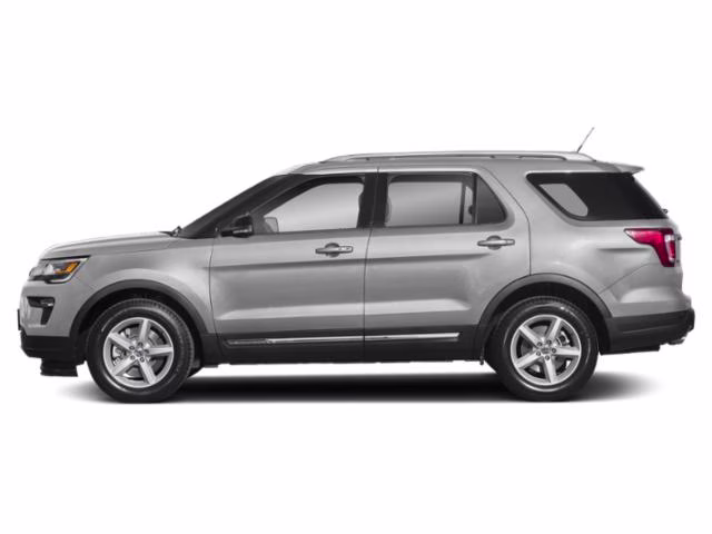 2018 Ingot Silver Ford Explorer XLT 4X4 SUV