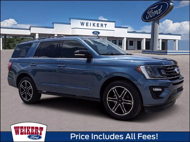 2019 Blue Metallic Ford Expedition Limited RWD SUV