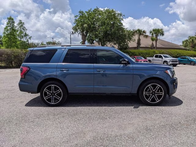 2019 Blue Metallic Ford Expedition Limited RWD SUV