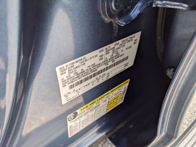 2019 Blue Metallic Ford Expedition Limited RWD SUV