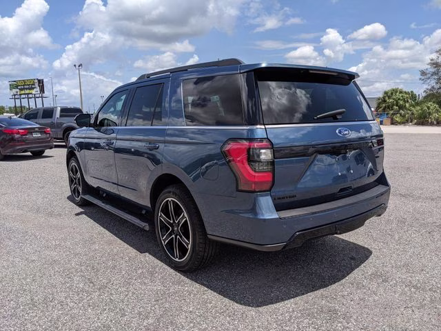 2019 Blue Metallic Ford Expedition Limited RWD SUV
