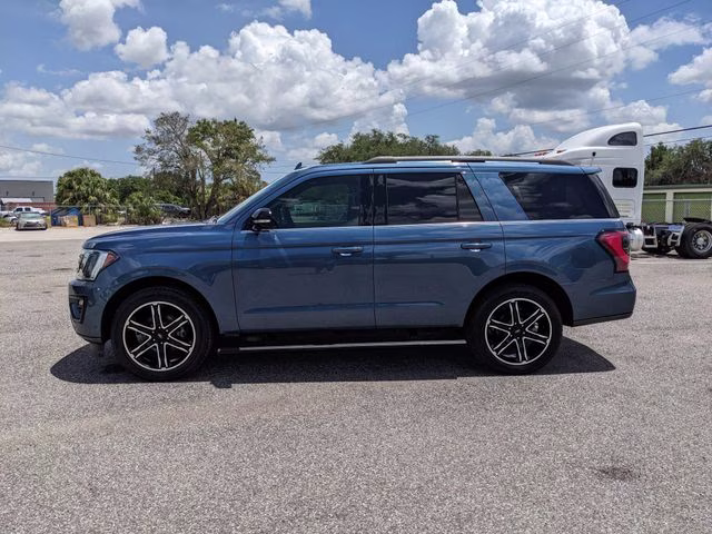 2019 Blue Metallic Ford Expedition Limited RWD SUV