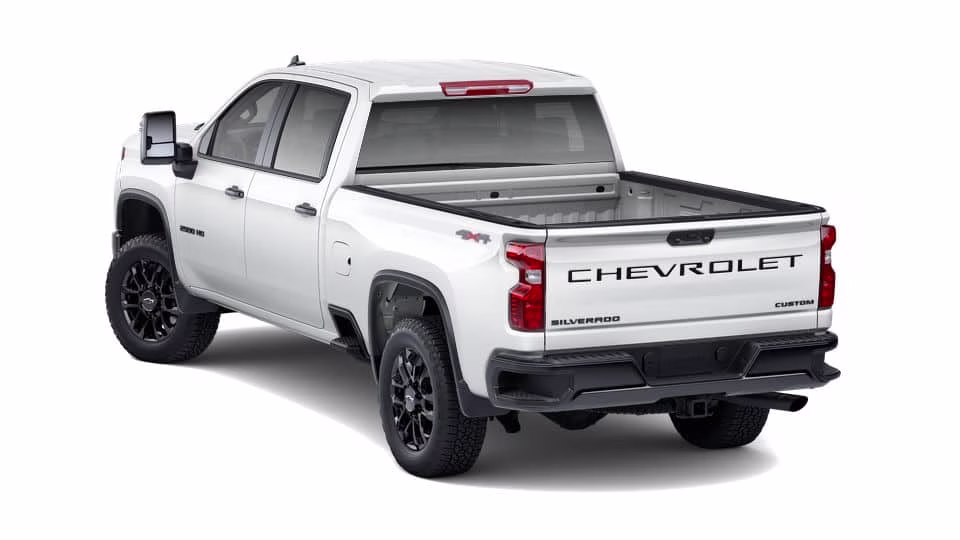 2026 White Chevrolet Silverado 2500 HD Custom 4X4 Truck