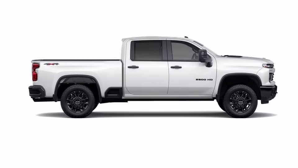 2026 White Chevrolet Silverado 2500 HD Custom 4X4 Truck