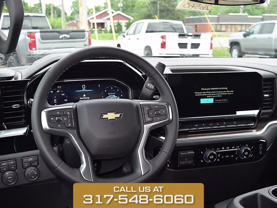 2026 Black Chevrolet Silverado 1500 LT 4X4 Truck