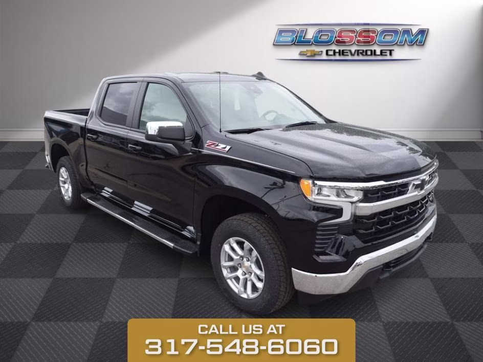 2026 Black Chevrolet Silverado 1500 LT 4X4 Truck
