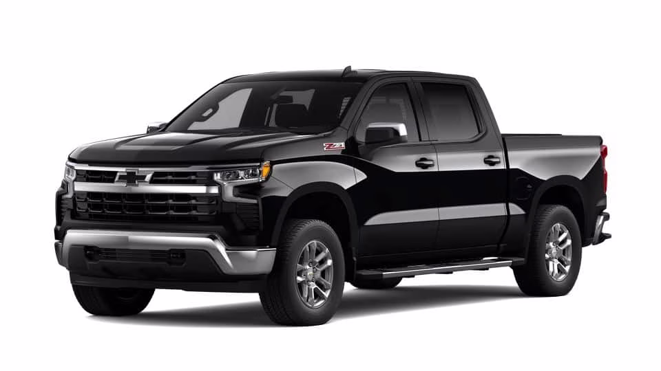 2026 Black Chevrolet Silverado 1500 LT 4X4 Truck