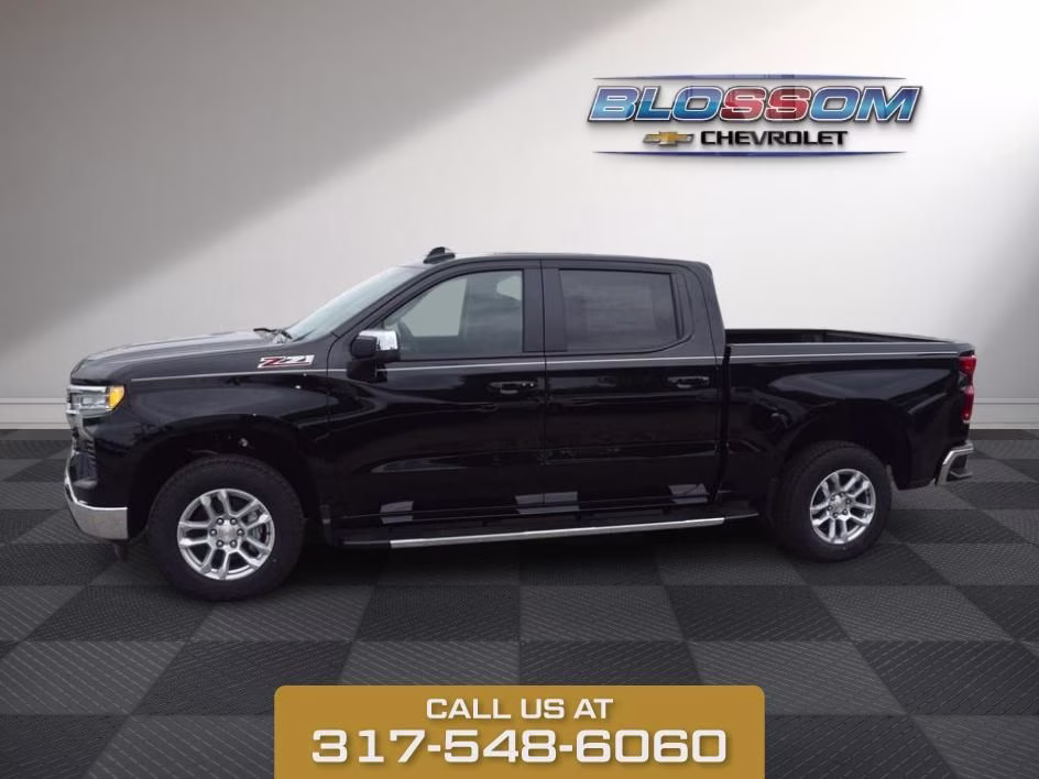 2026 Black Chevrolet Silverado 1500 LT 4X4 Truck
