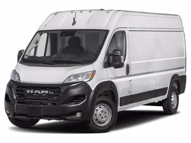 2024 Bright White Clearcoat Ram ProMaster Cargo Van High Roof FWD Van