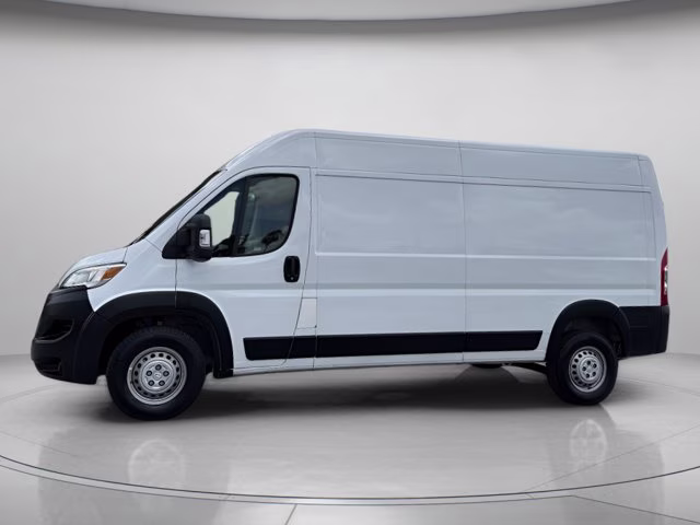 2024 Bright White Clearcoat Ram ProMaster Cargo Van High Roof FWD Van