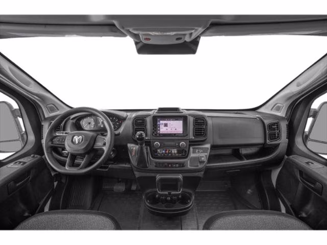 2024 Bright White Clearcoat Ram ProMaster Cargo Van High Roof FWD Van