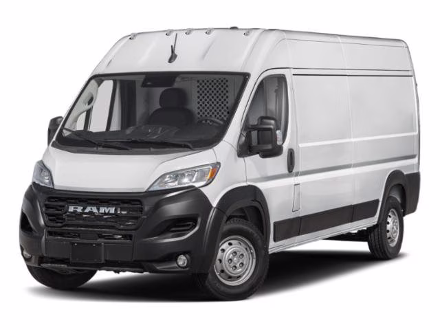 2024 Bright White Clearcoat Ram ProMaster Cargo Van High Roof FWD Van