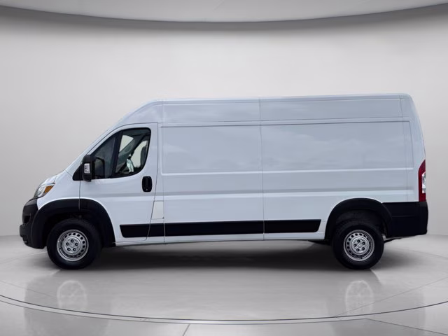 2024 Bright White Clearcoat Ram ProMaster Cargo Van High Roof FWD Van