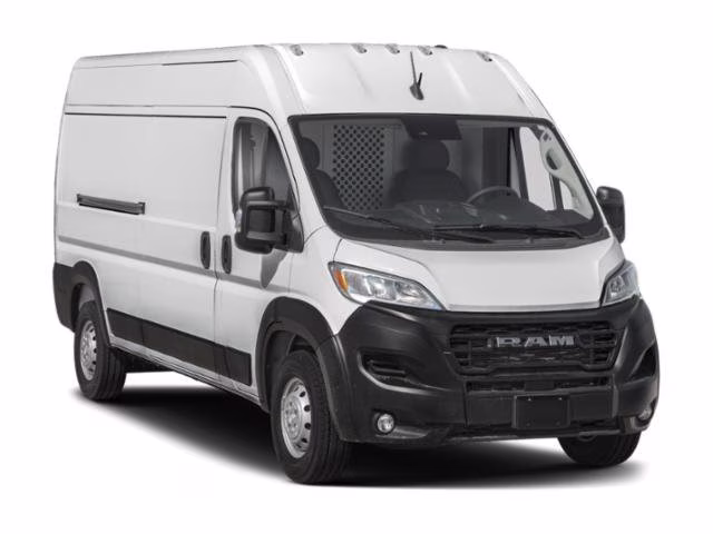 2024 Bright White Clearcoat Ram ProMaster Cargo Van High Roof FWD Van