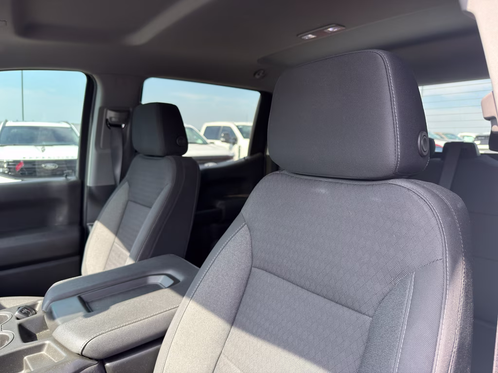 2023 Summit White Chevrolet Silverado Custom 4X4 Truck
