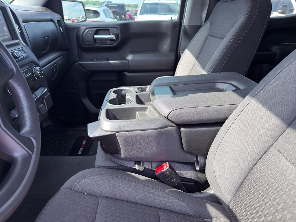 2023 Summit White Chevrolet Silverado Custom 4X4 Truck