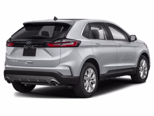 2024 Iconic Silver Ford Edge Titanium AWD Crossover