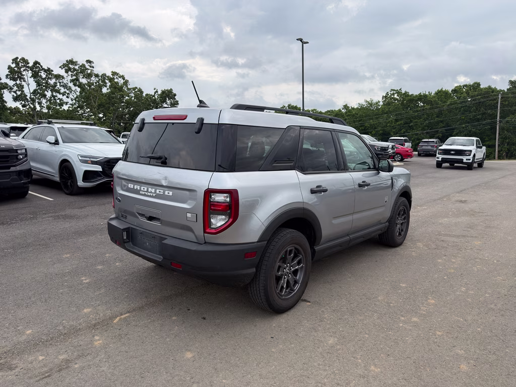 2021 Iconic Silver Metallic Ford Bronco Sport Big Bend 4X4 SUV