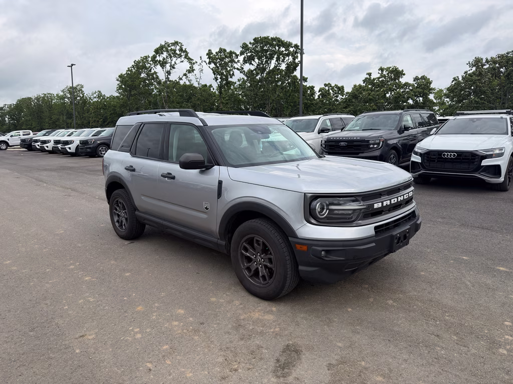 2021 Iconic Silver Metallic Ford Bronco Sport Big Bend 4X4 SUV