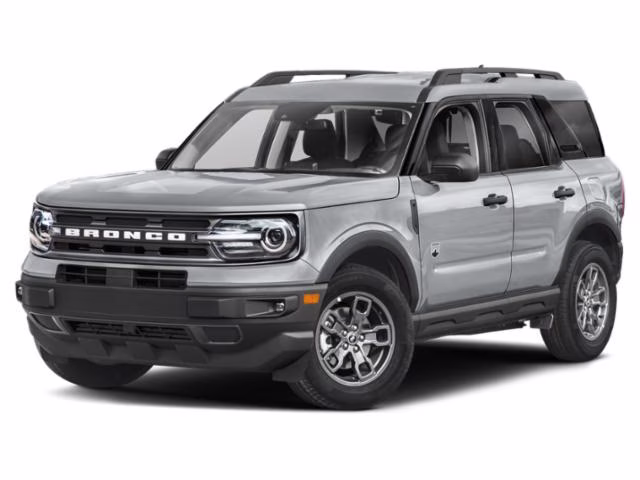 2021 Silver Ford Bronco Sport Big Bend 4X4 Crossover