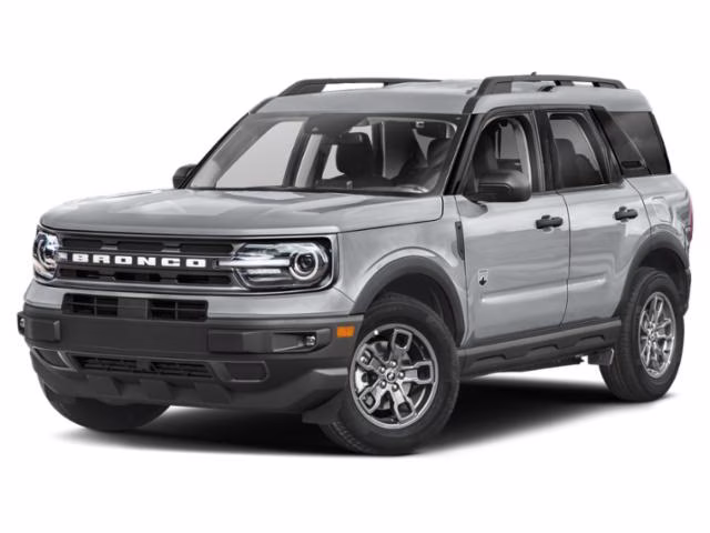 2021 Silver Ford Bronco Sport Big Bend 4X4 Crossover