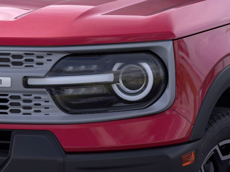 2026 Ruby Red Metallic Tinted Clearcoat Ford Bronco Sport Outer Banks 4X4 SUV