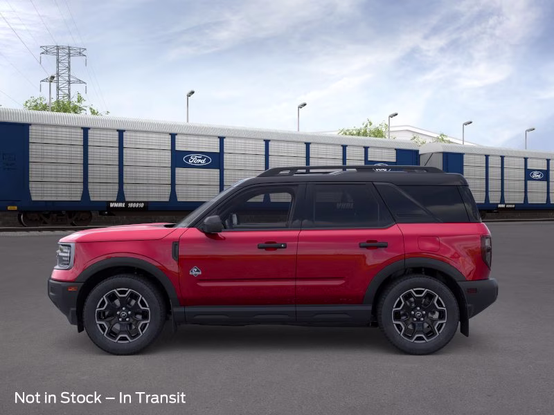2026 Ruby Red Metallic Tinted Clearcoat Ford Bronco Sport Outer Banks 4X4 SUV
