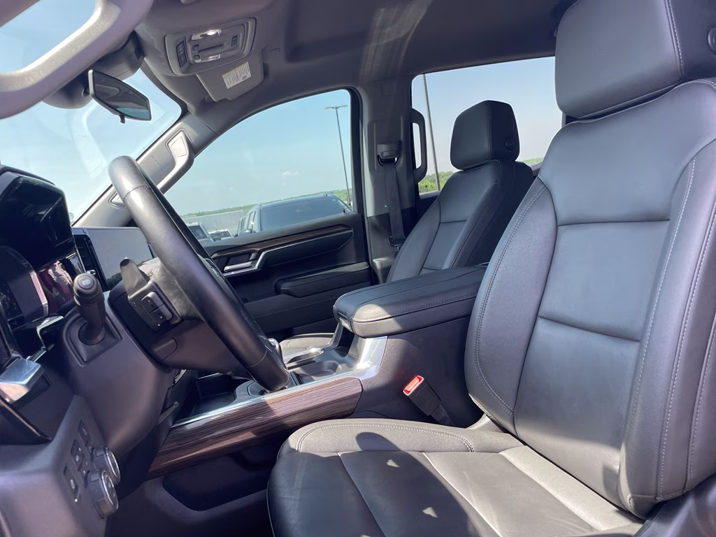 2024 Black Chevrolet Silverado LT Trail Boss 4X4 Truck