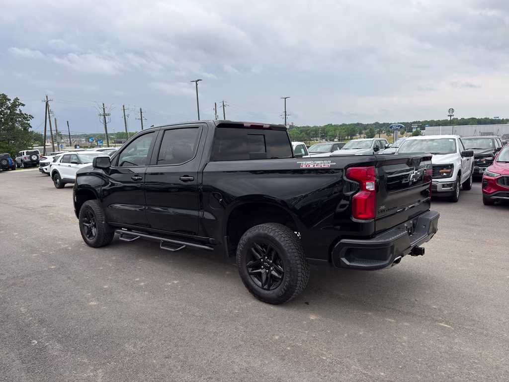 2024 Black Chevrolet Silverado LT Trail Boss 4X4 Truck