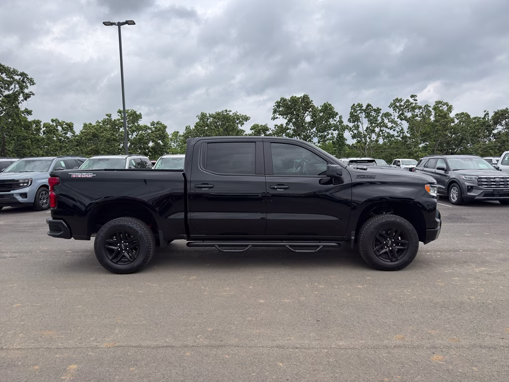 2024 Black Chevrolet Silverado LT Trail Boss 4X4 Truck