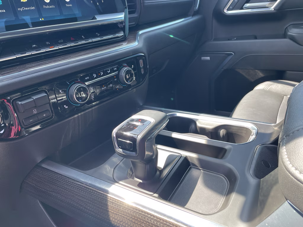 2024 Black Chevrolet Silverado LT Trail Boss 4X4 Truck