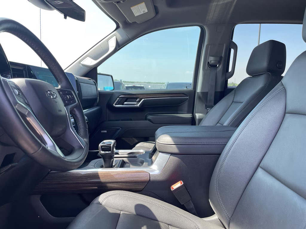 2024 Black Chevrolet Silverado LT Trail Boss 4X4 Truck