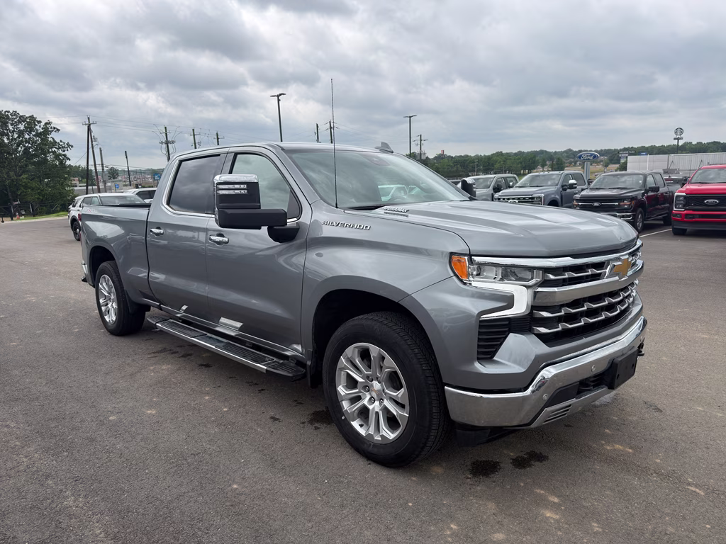 2024 Sterling Gray Metallic Chevrolet Silverado LTZ 4X4 Truck
