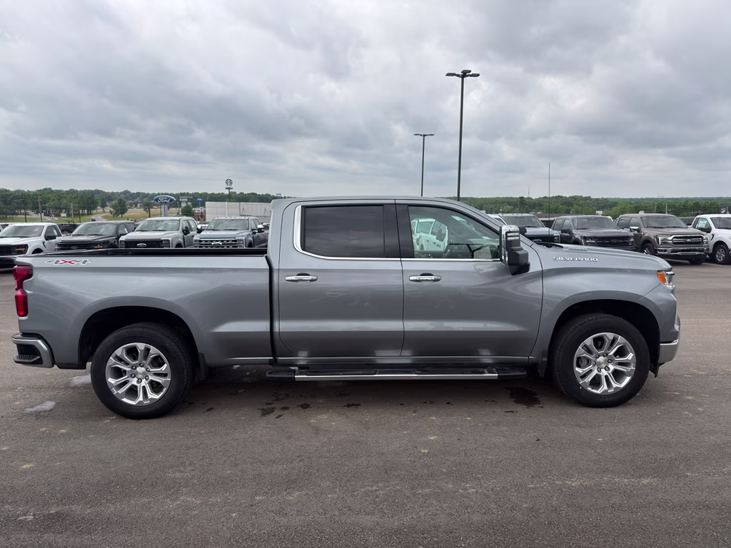 2024 Sterling Gray Metallic Chevrolet Silverado LTZ 4X4 Truck