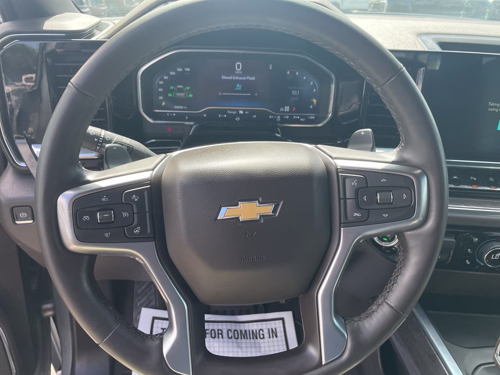 2024 Sterling Gray Metallic Chevrolet Silverado LTZ 4X4 Truck